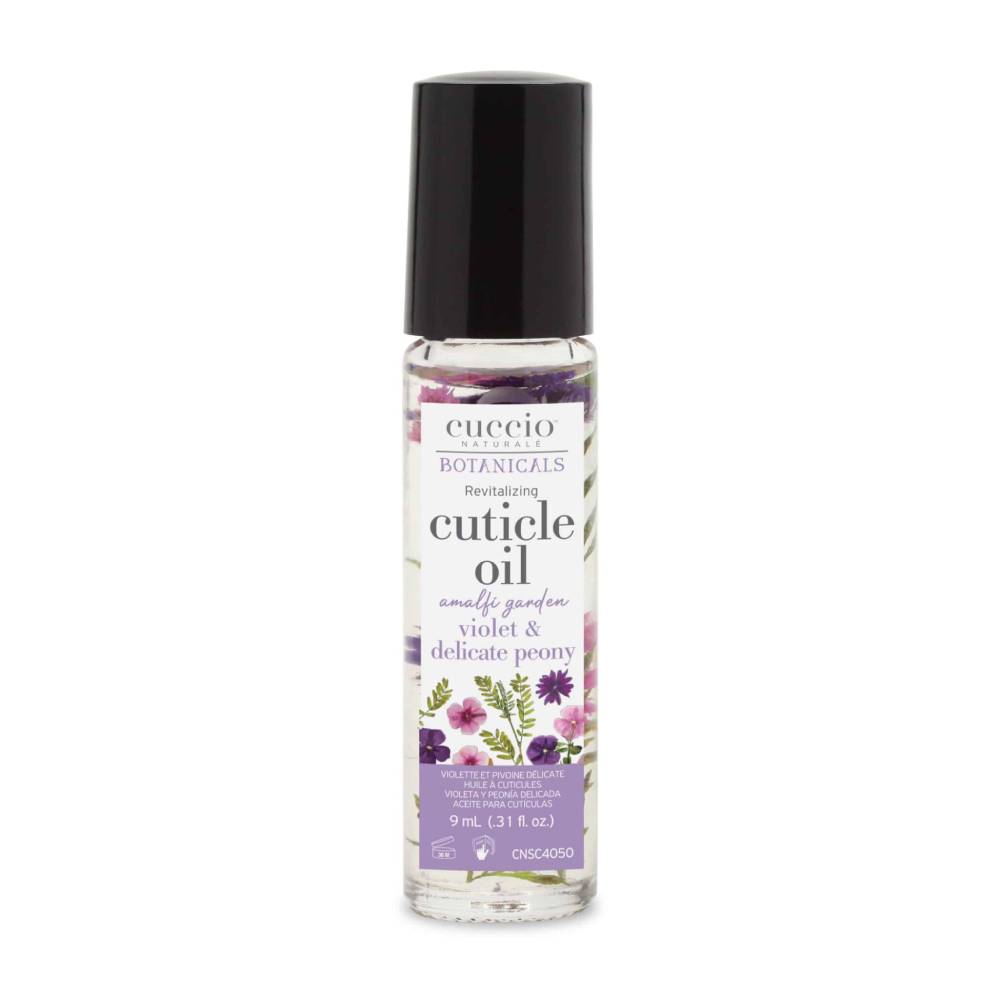 Cuccio Revitalising Roll On Cuticle Oil Violet & Delicate Peony 9ml