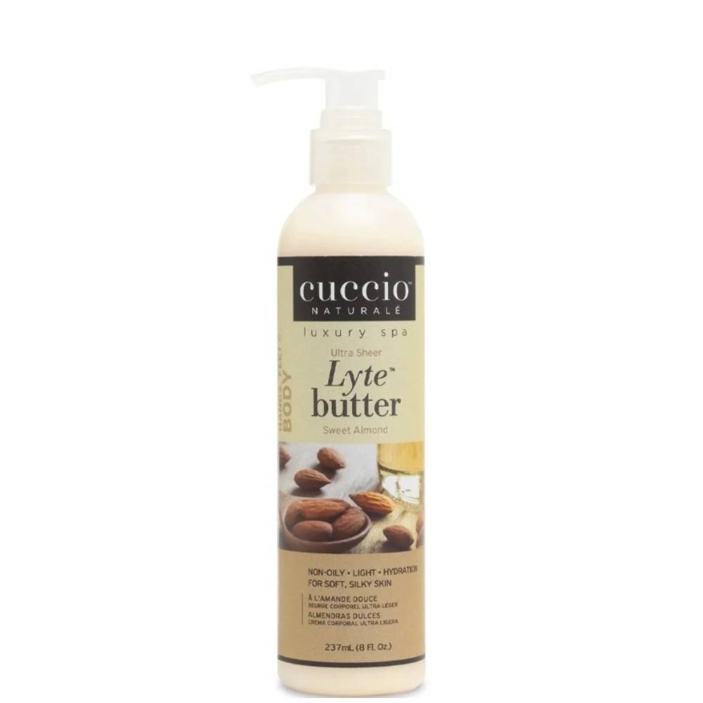 Cuccio Sweet Almond Lyte Body Butter 273ml