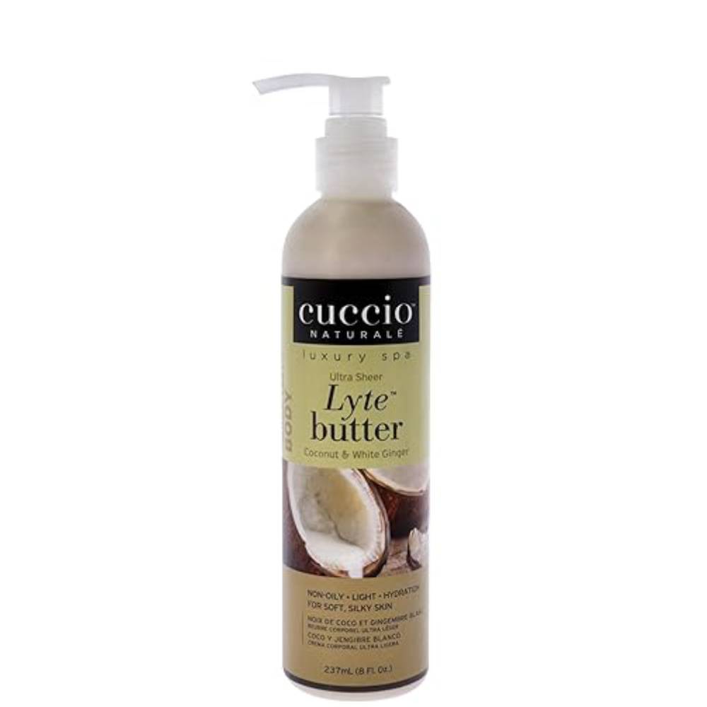 Cuccio Coconut & White Ginger Lyte Body Butter 273ml
