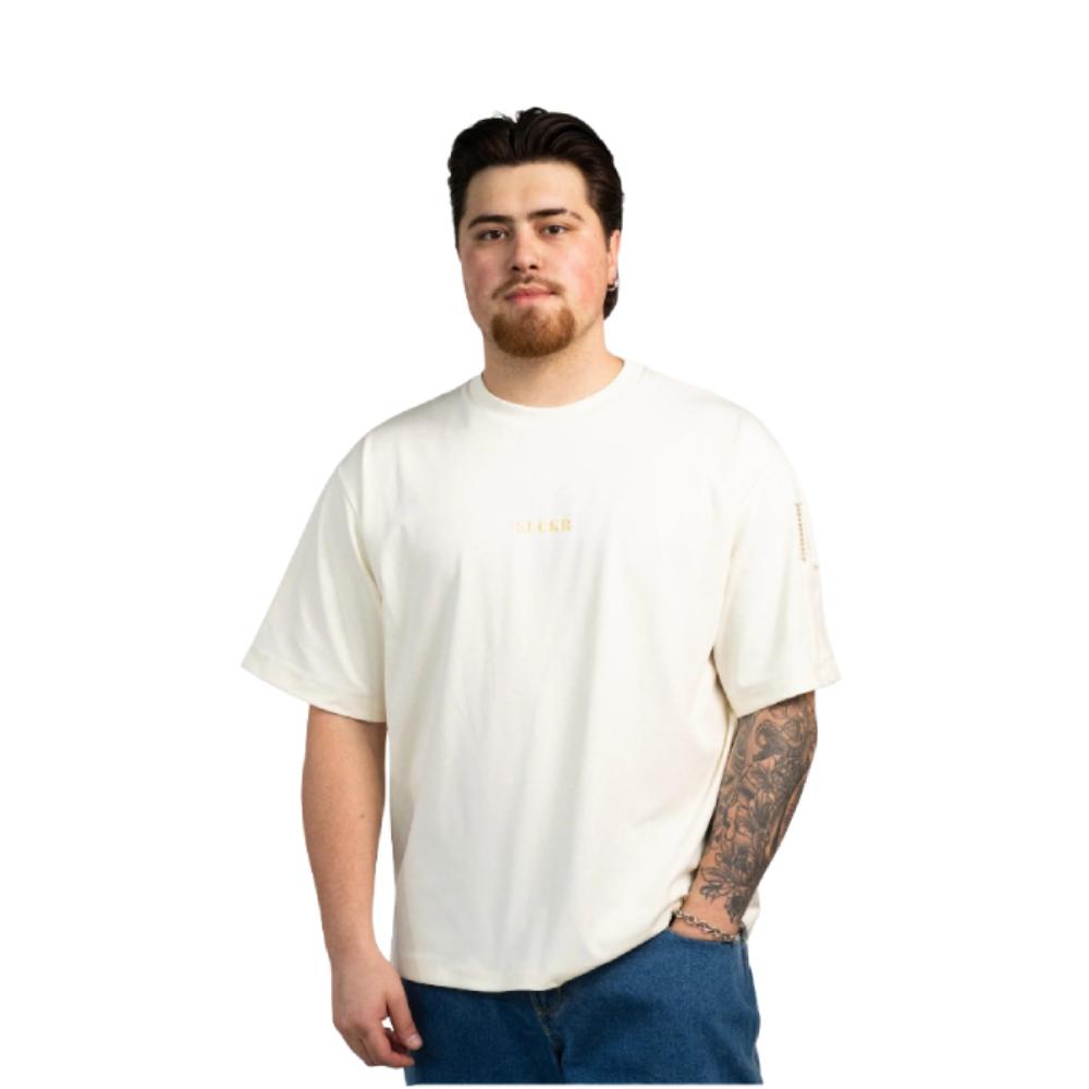 SLCKR The Shop Tee Cream T Shirt