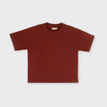 SLCKR The Shop Tee Maroon T Shirt