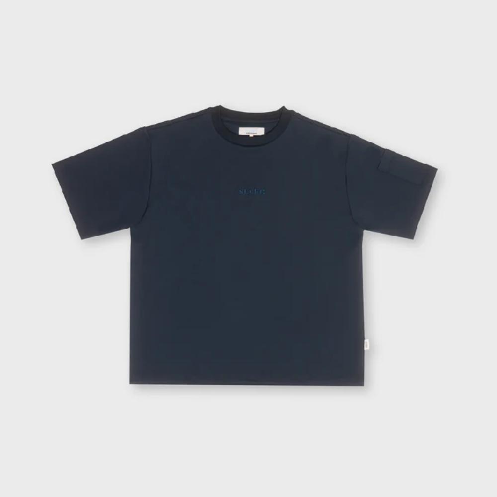 SLCKR The Shop Tee Navy T Shirt