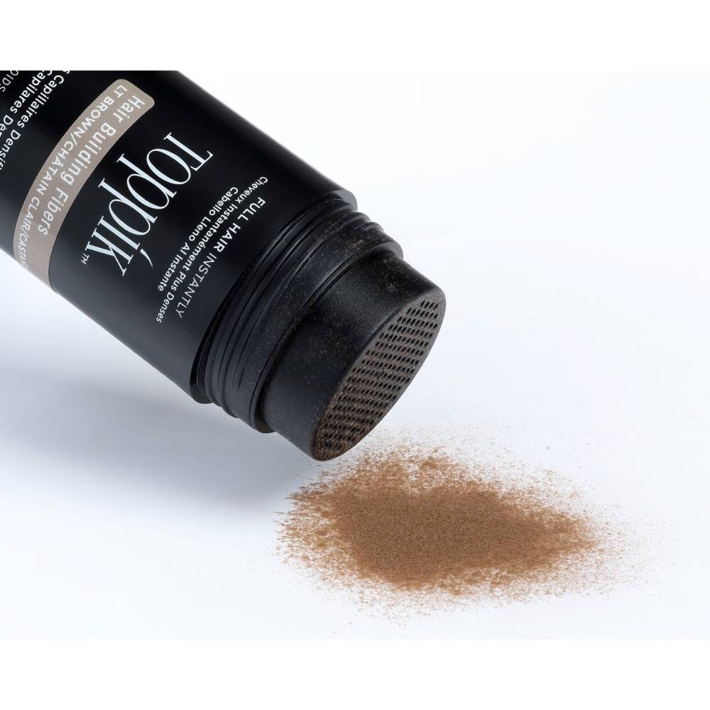 Toppik Hair Building Fibres Light Brown 55g