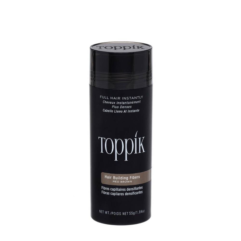 Toppik Hair Building Fibres Medium Brown 55g