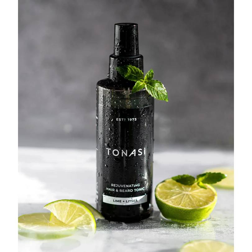 Tonasi Rejuvenating Hair & Beard Tonic Lime + Listea 150ml