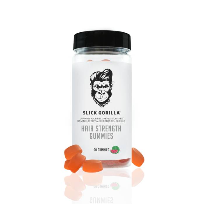 Slick Gorilla Hair Strength Gummies (60)