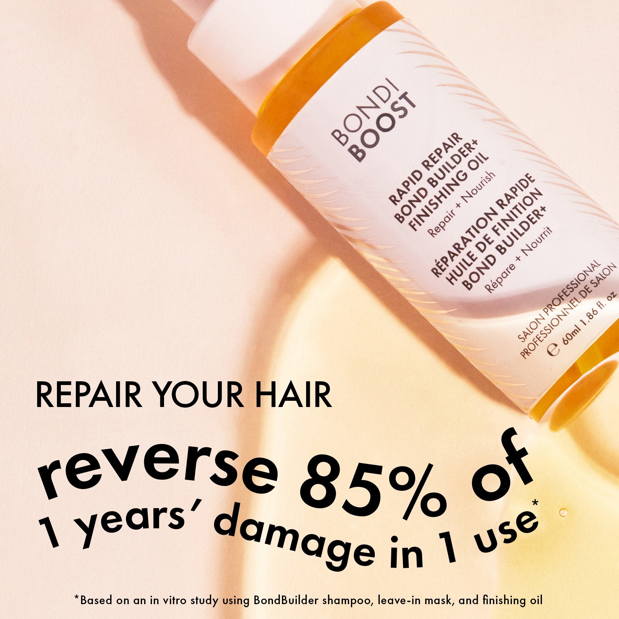 BondiBoost Rapid Repair Bond Builder+ Finishing Oil 60ml