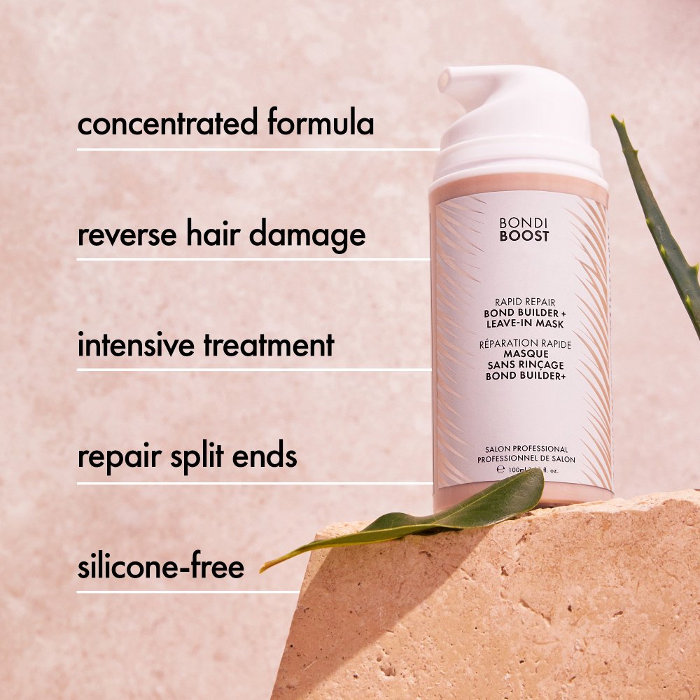 BondiBoost Rapid Repair Bond Builder+ Leave In Hair Mask 100ml