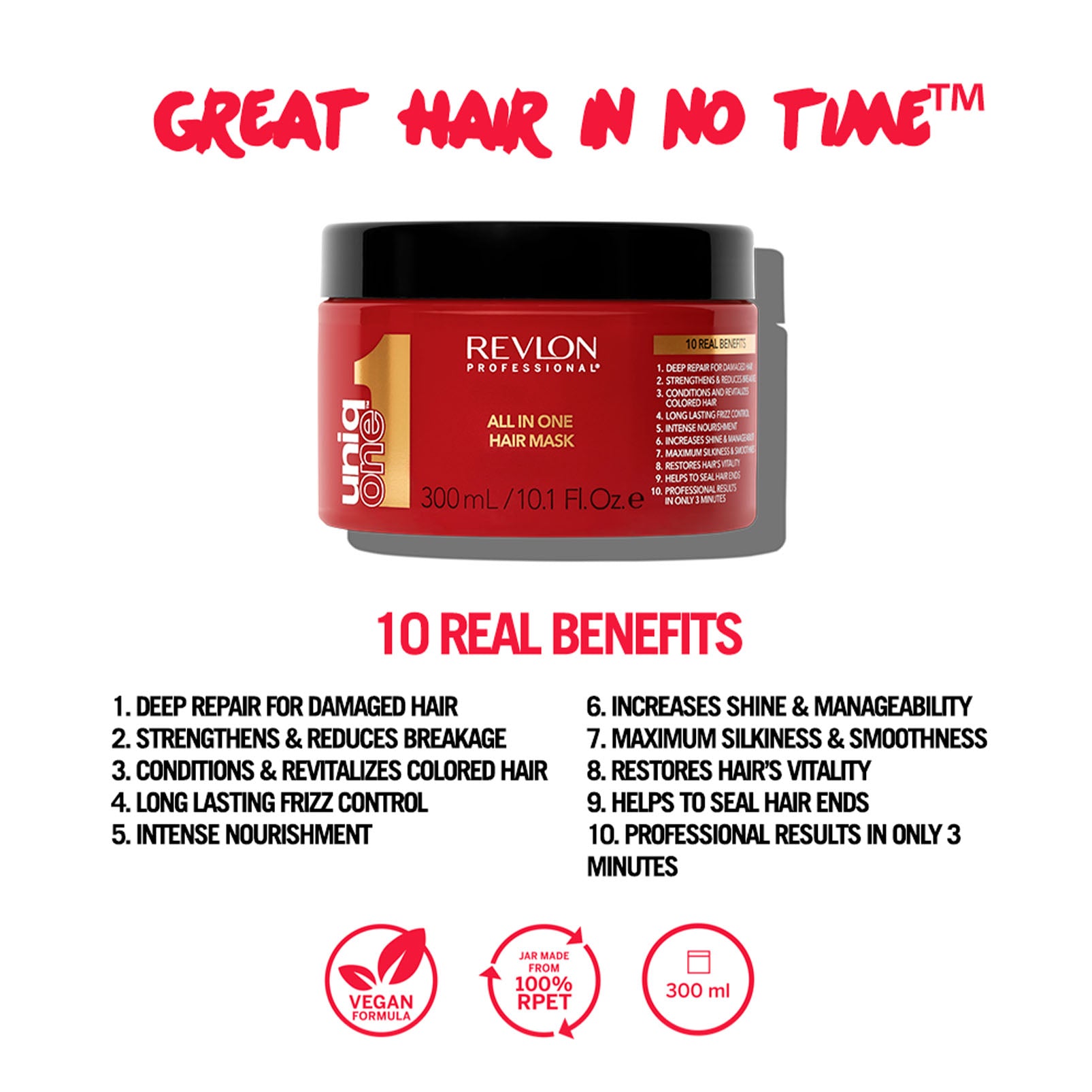 Revlon UniqOne All In One Hair Mask Original 300ml