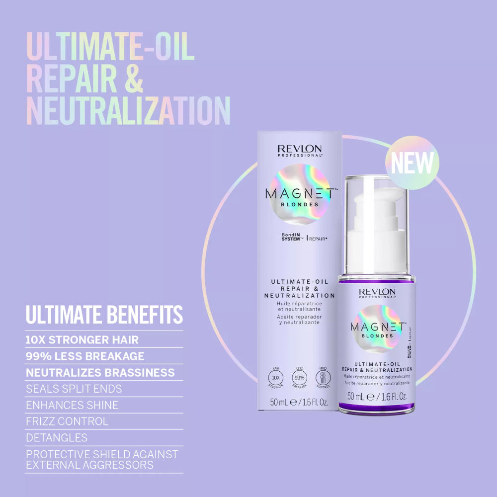 Revlon Magnet Blondes Ultimate Hair Oil Repair & Neutralization 50ml