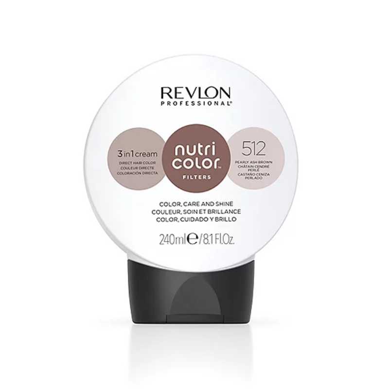 Revlon Nutri Color Filters 512 Pearly Ash Brown 240ml