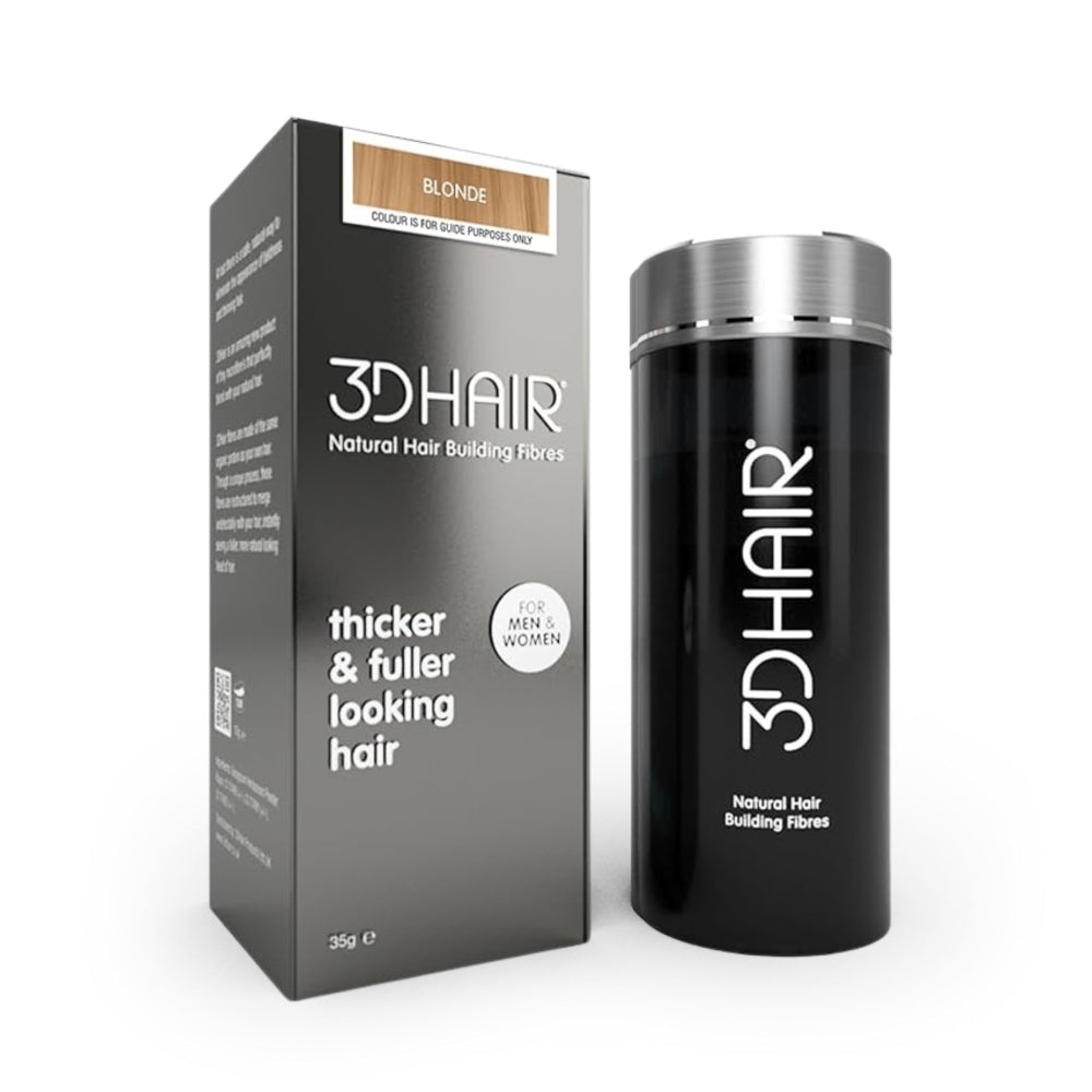 3D Hair Natural Hair Building Fibres For Thinning Hair Blonde 35g