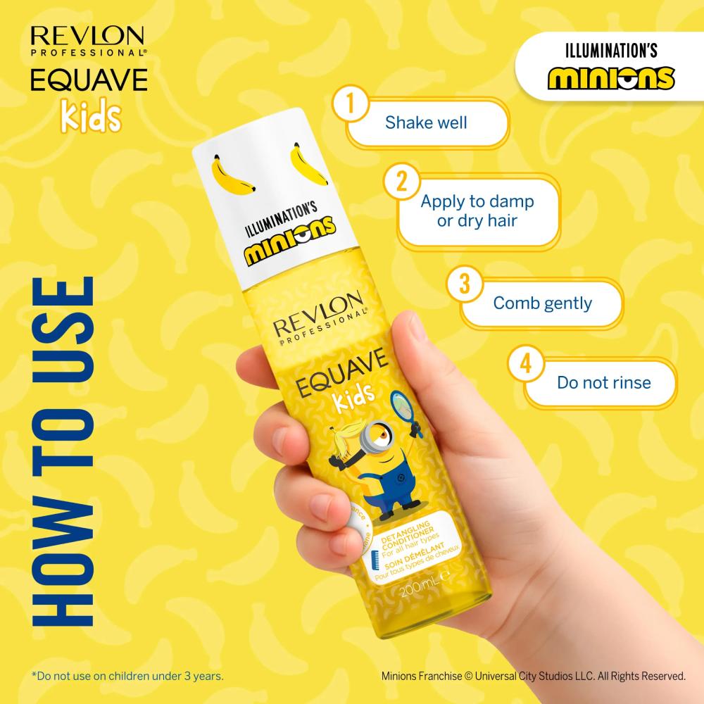Revlon Equave Kids Minion Detangling Conditioner Spray 200ml