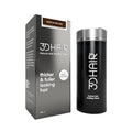 3D Hair Natural Hair Building Fibres For Thinning Hair Medium Brown 35g
