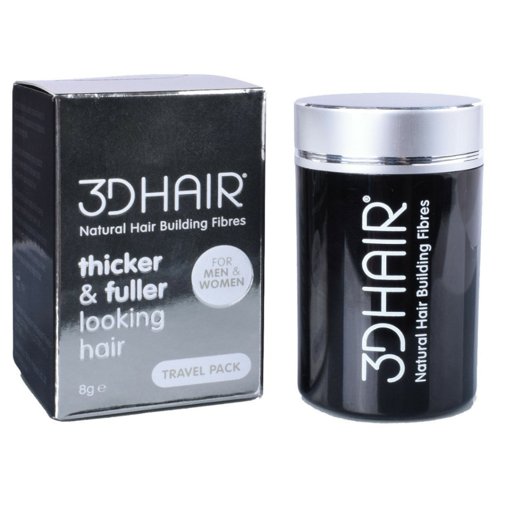 3D Hair Natural Hair Building Fibres For Thinning Hair Light Brown 8g