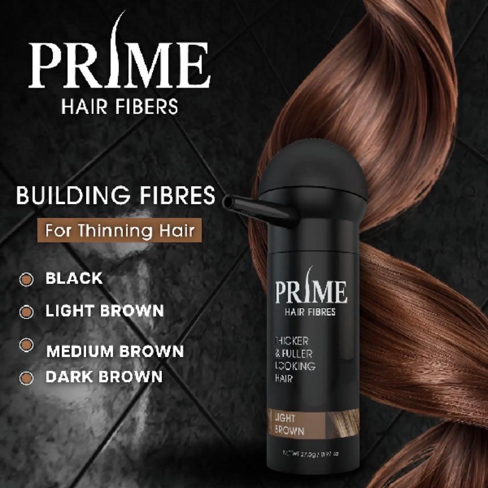 Prime Hair Fibres Light Brown 27.5g
