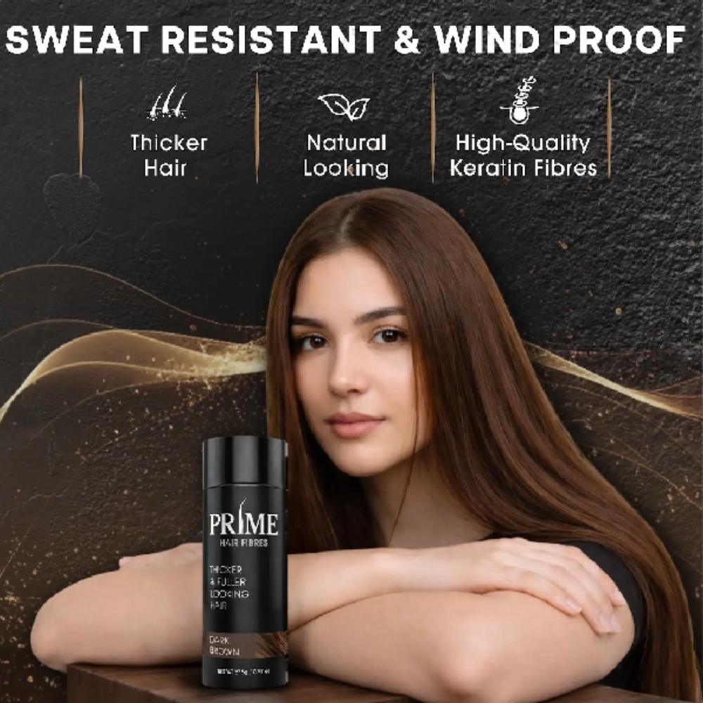 Prime Hair Fibres Light Brown 27.5g