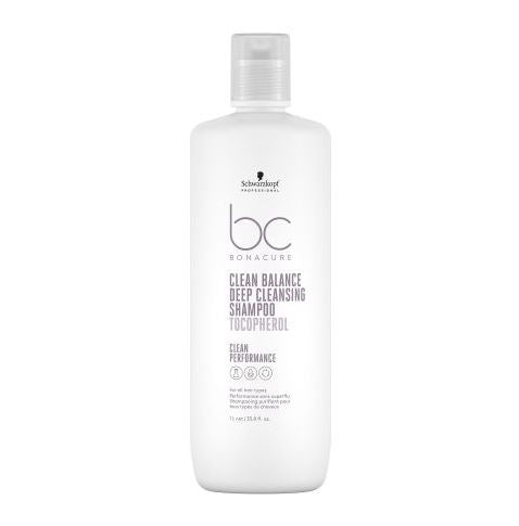 Schwarzkopf Bonacure Clean Balance Deep Cleansing Shampoo 1000ml