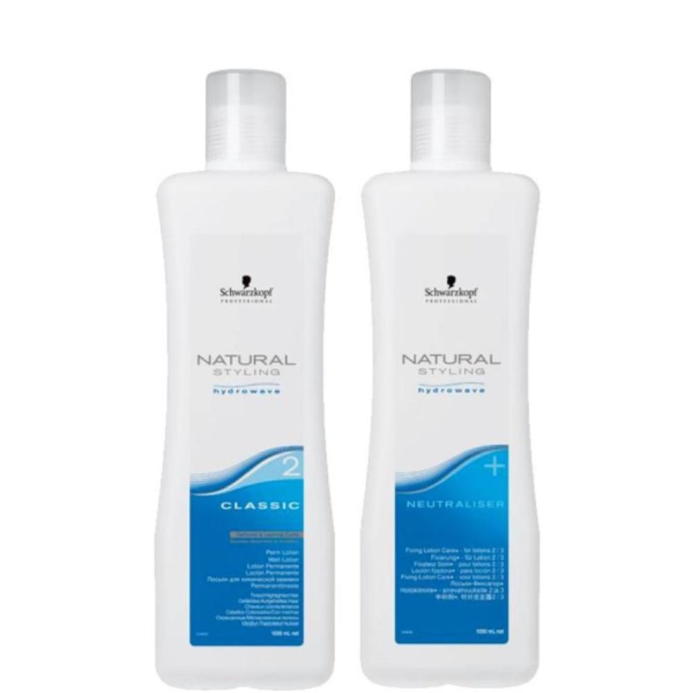 Schwarzkopf Natural Styling Classic 2 Perm & Neutraliser Duo 1000ml