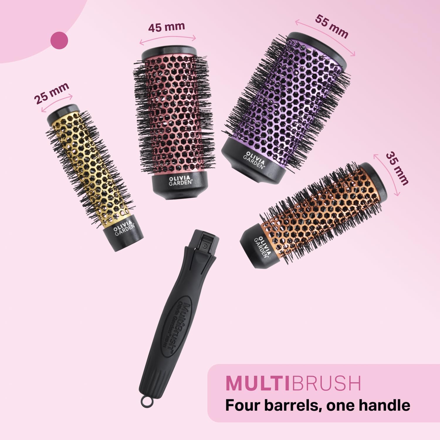 Olivia Garden Multibrush Travel Starter Kit