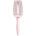 Olivia Garden Fingerbrush Boar & Nylon Pastel Pink Medium