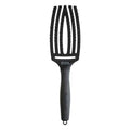 Olivia Garden Fingerbrush Double Bristles Black Medium