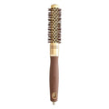 Olivia Garden Expert Blowout Shine Wavy Bristles Gold & Brown Brush 20