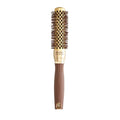 Olivia Garden Expert Blowout Shine Wavy Bristles Gold & Brown Brush 25