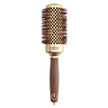 Olivia Garden Expert Blowout Shine Wavy Bristles Gold & Brown Brush 45
