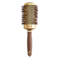 Olivia Garden Expert Blowout Shine Wavy Bristles Gold & Brown Brush 55