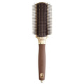 Olivia Garden Expert Style Control Nylon Bristles Gold & Brown Brush