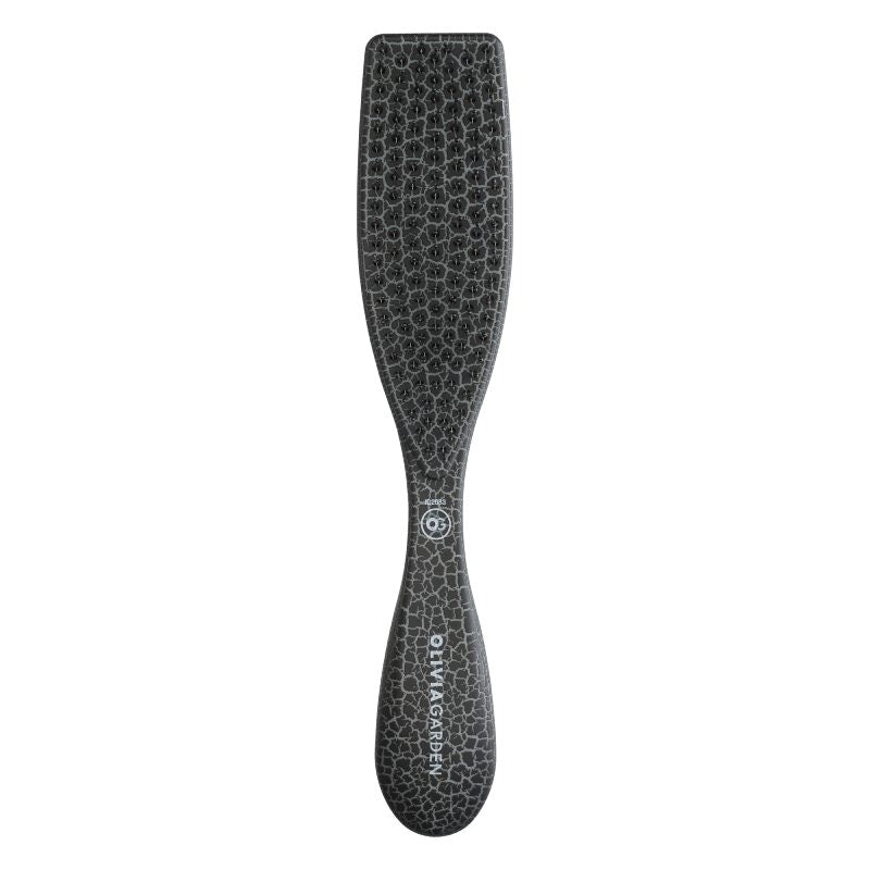 Olivia Garden Essential Style Blend Medium Hair Memory Flex Bristles Brush Grey