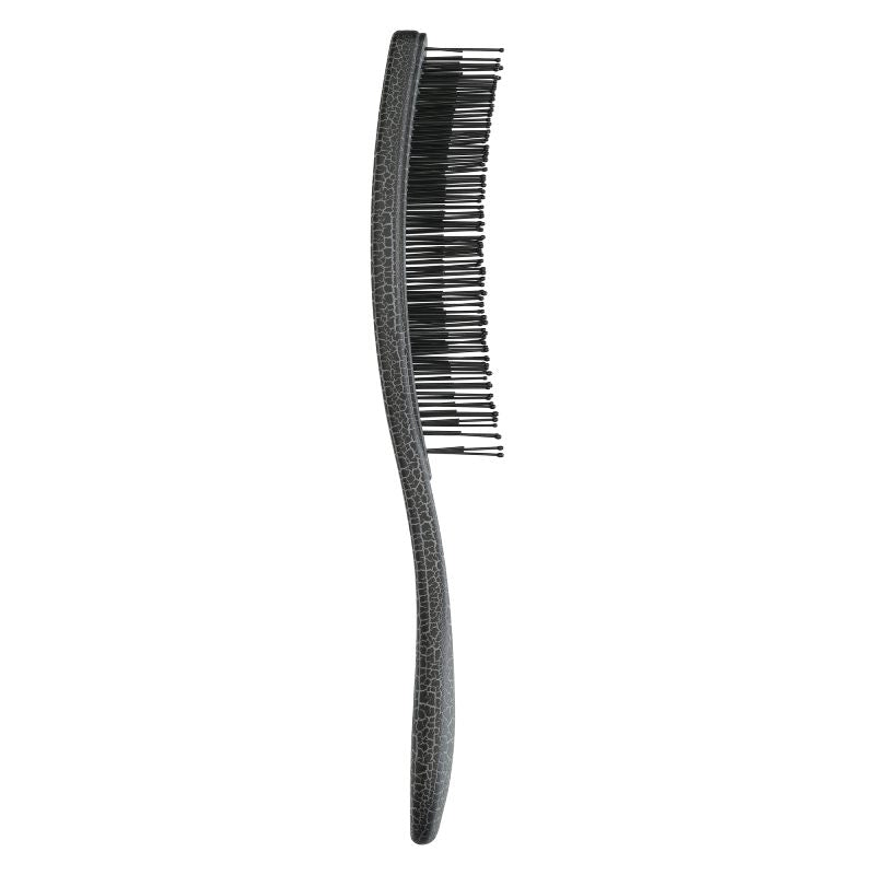 Olivia Garden Essential Style Blend Medium Hair Memory Flex Bristles Brush Grey