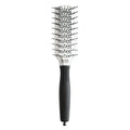 Olivia Garden Essential Style Double Tunnel Nylon/Double Bristles Brush Silver