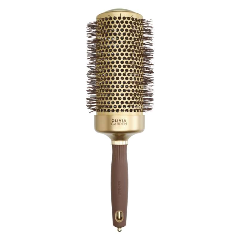 Olivia Garden Expert Blowout Speed Wavy Bristles Gold & Brown 65