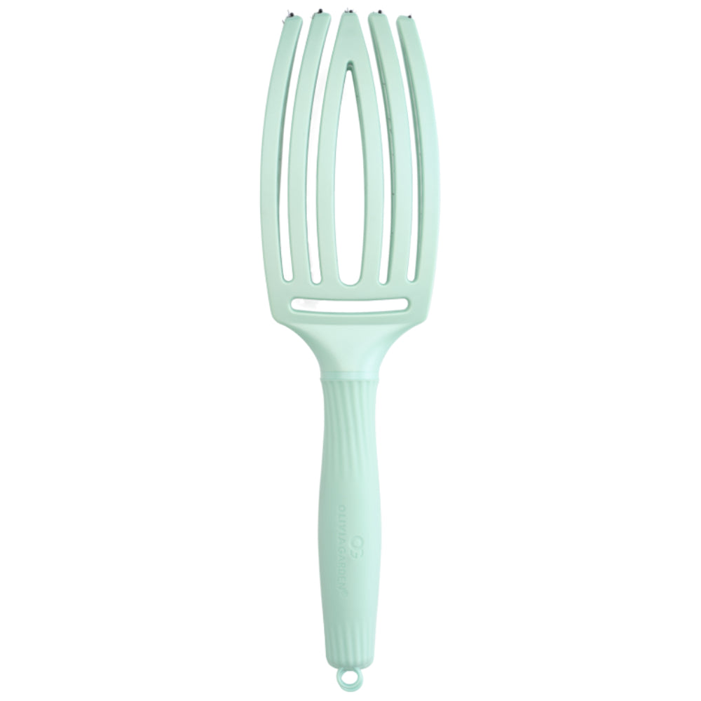 Olivia Garden Fingerbrush Iconic Boar & Nylon Arctic Teal