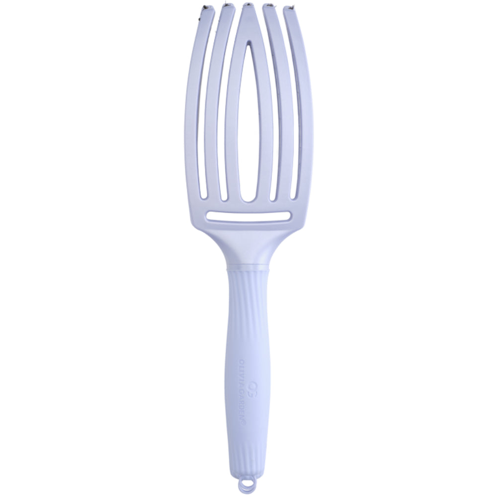 Olivia Garden Fingerbrush Iconic Boar & Nylon Polar Blue