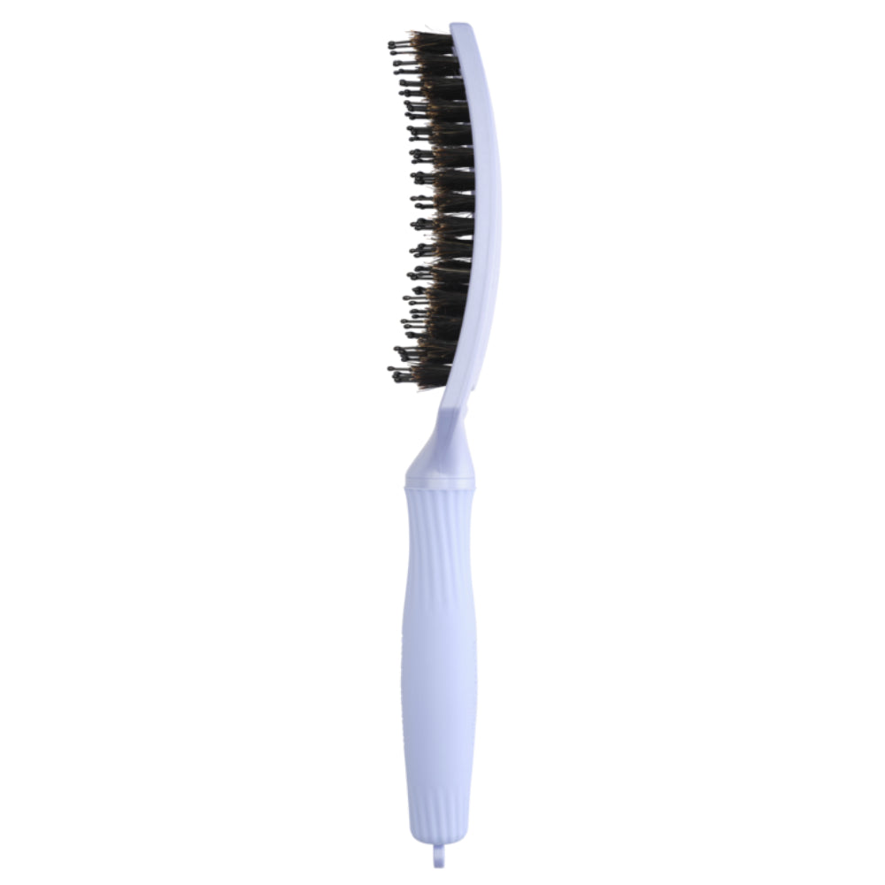 Olivia Garden Fingerbrush Iconic Boar & Nylon Polar Blue