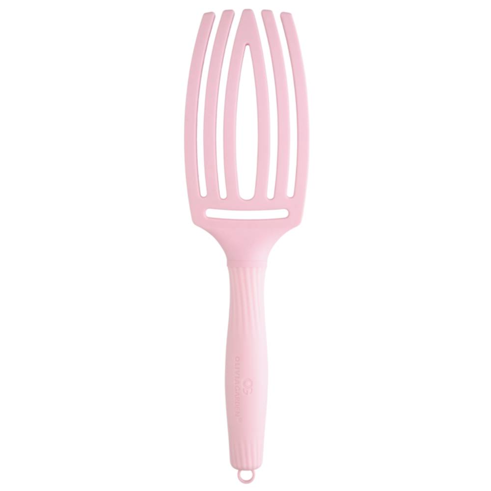 Olivia Garden Fingerbrush Boar & Nylon ThinkPink Jaipur Rose Medium