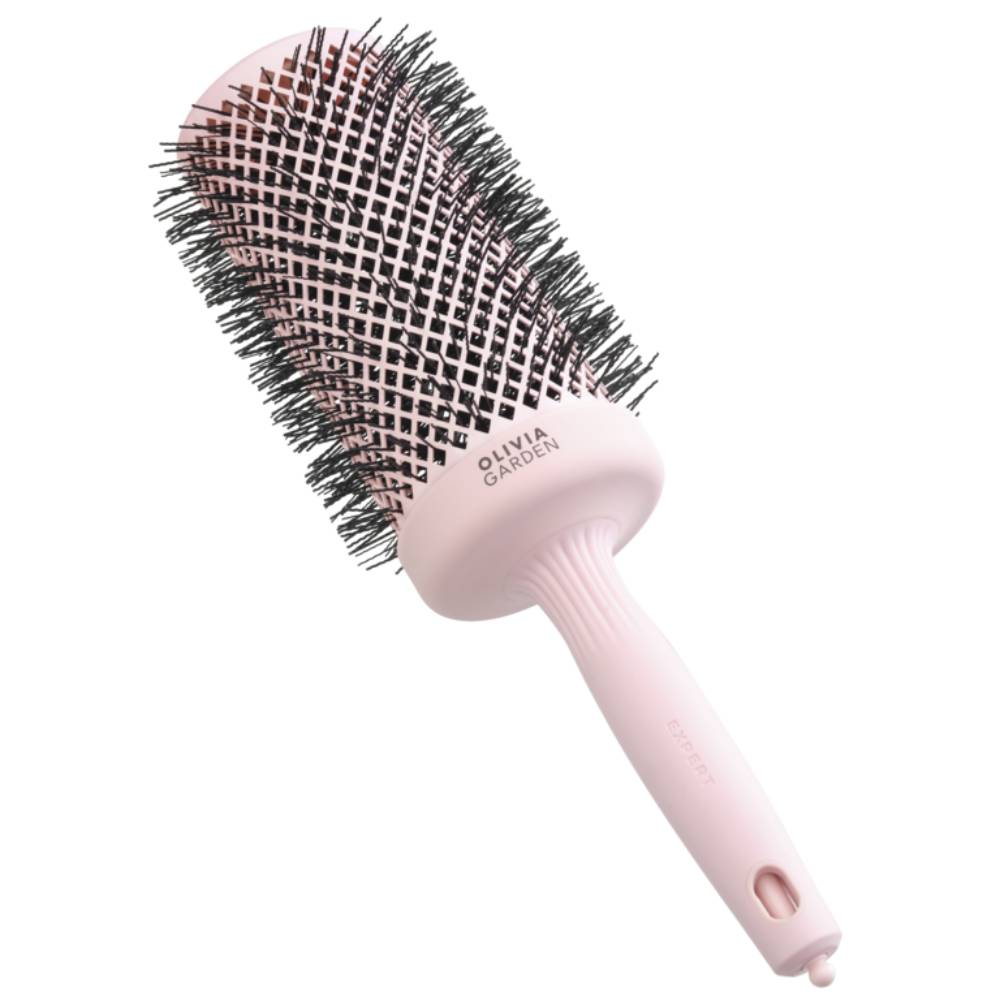 Olivia Garden Expert Blowout Speed Wavy Bristles Pastel Pink Brush 65
