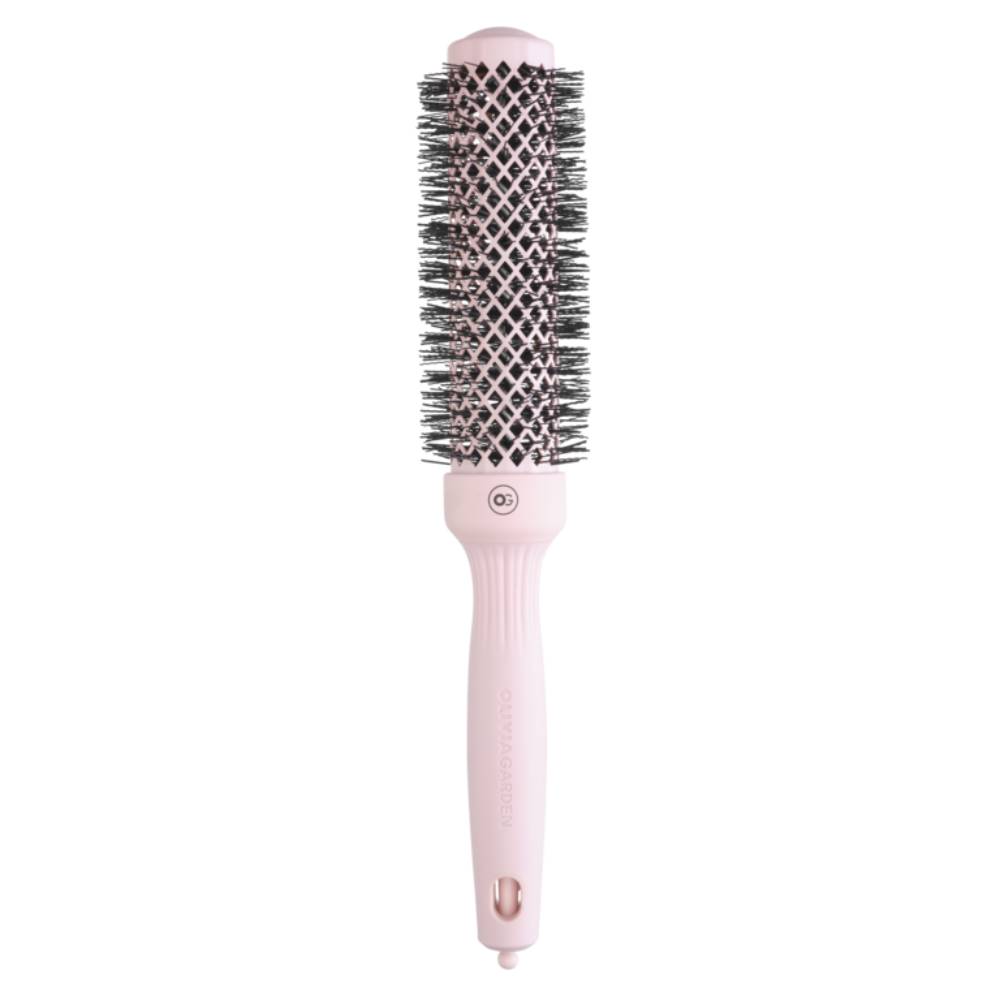 Olivia Garden Expert Blowout Speed Wavy Bristles Pastel Pink Brush 35
