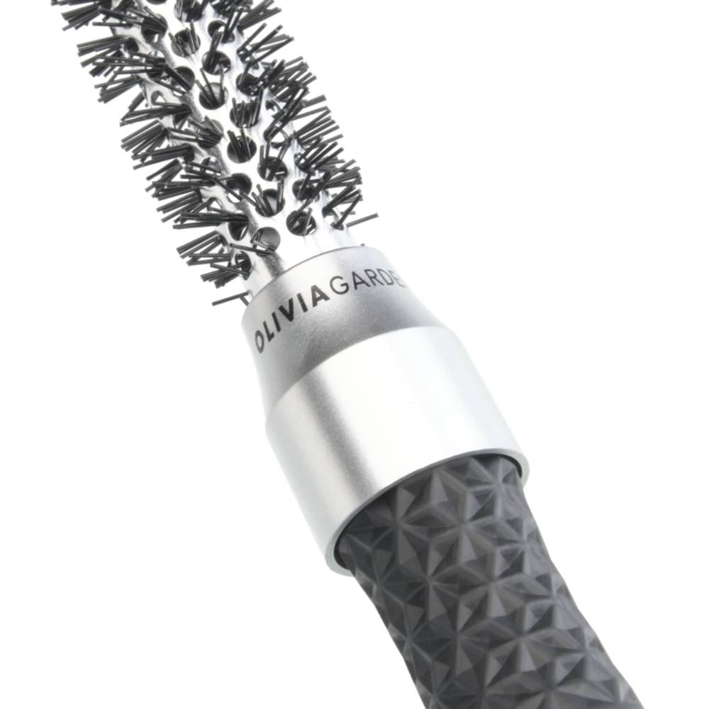 Olivia Garden Essential Blowout Classic Silver Brush 10