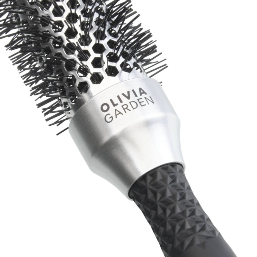 Olivia Garden Essential Blowout Classic Silver Brush 45