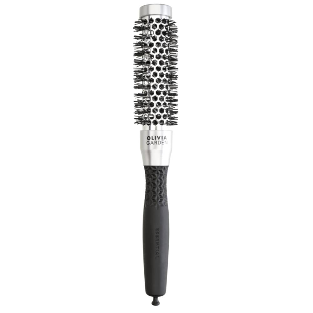 Olivia Garden Essential Blowout Classic Silver Brush 25
