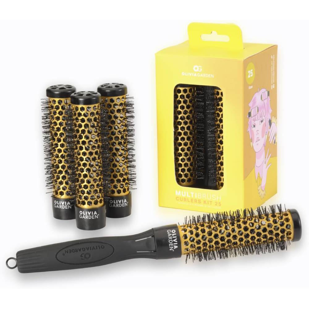 Olivia Garden Multibrush Curlers Kit 25