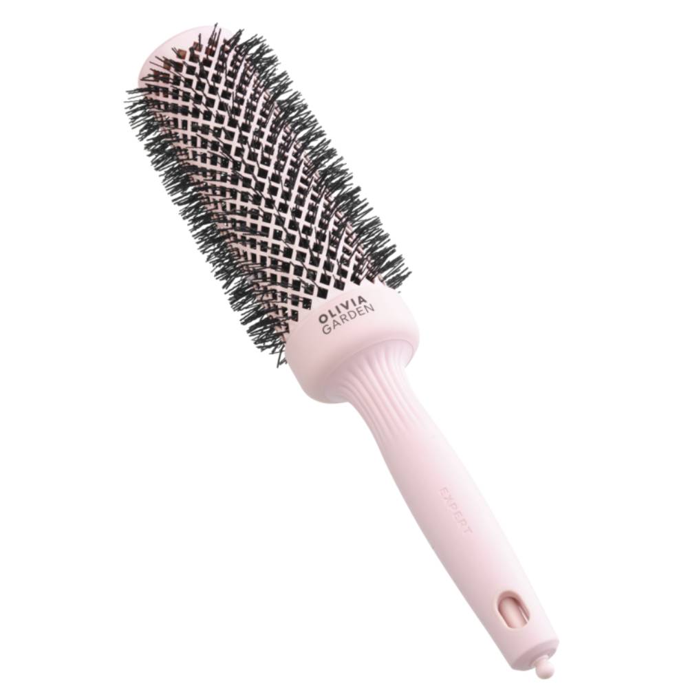 Olivia Garden Expert Blowout Speed Wavy Bristles Pastel Pink Brush 45