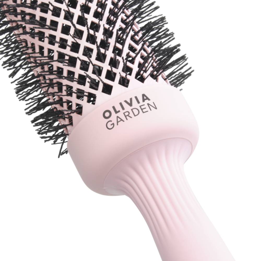 Olivia Garden Expert Blowout Speed Wavy Bristles Pastel Pink Brush 45