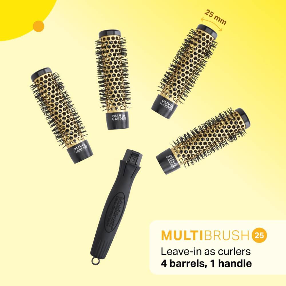Olivia Garden Multibrush Curlers Kit 25