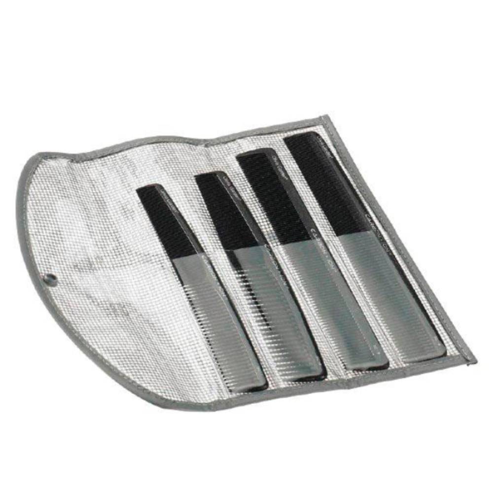 Olivia Garden Carbon + Ion Cutting Comb Set (4)