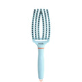 Olivia Garden Fingerbrush Boar & Nylon Inner Child Collection Bubble Blue